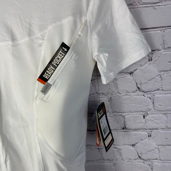 5.11 Tactical Men's CAMS Short Sleeve Baselayer T Shirt Size M NWT - Picture 3 of 7